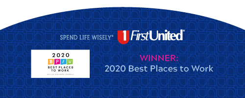 First United Bank winner of 2020 Best Places to Work by BPTW