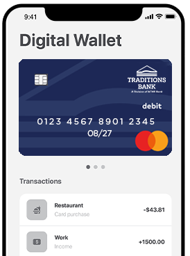Quick and Easy Payments Using Your Digital Wallet | Traditions Bank